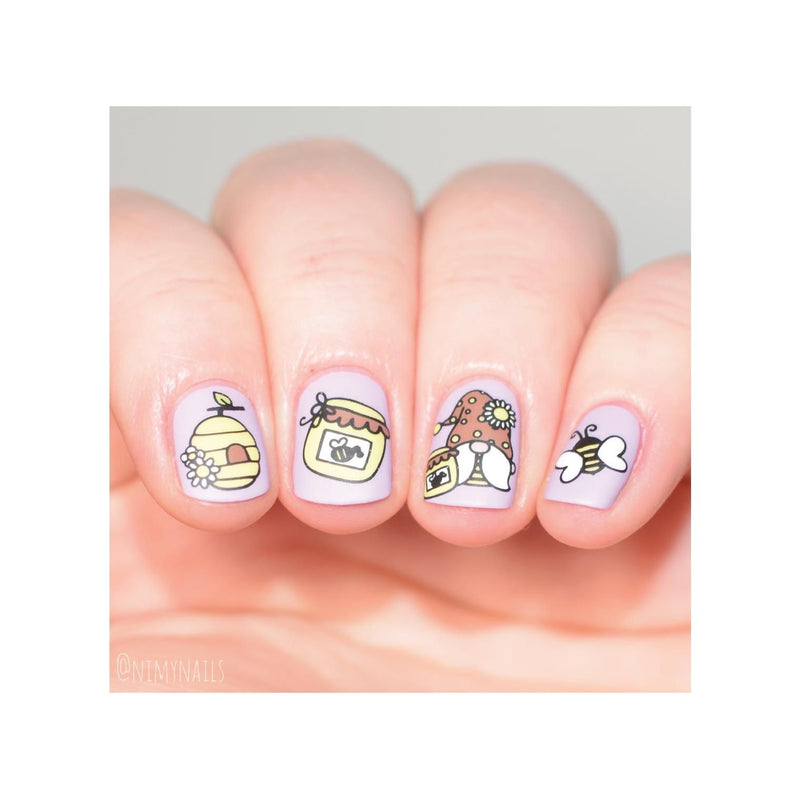 UberChic Beauty Hello Spring Stamping Plate