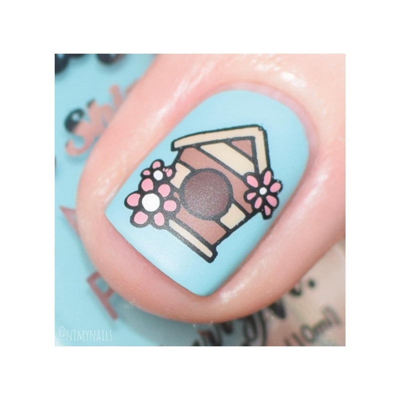 UberChic Beauty Hello Spring Stamping Plate