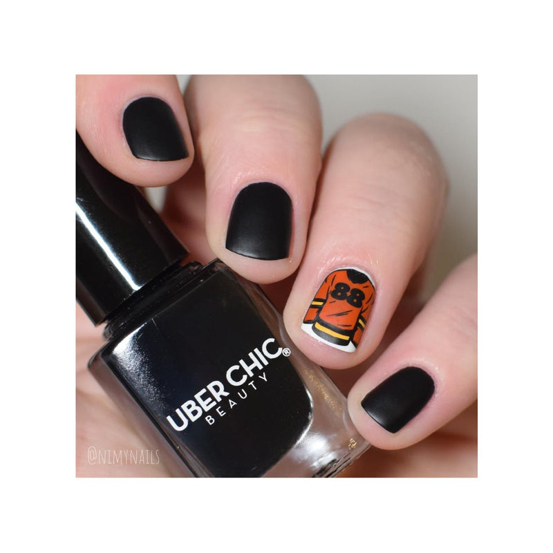 UberChic Beauty Hockey is Life Stamping Plate