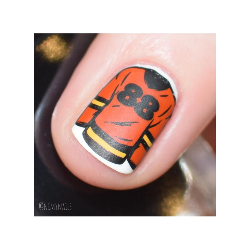 UberChic Beauty Hockey is Life Stamping Plate