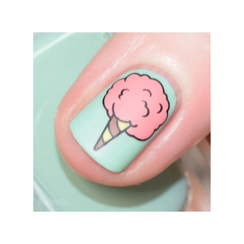 UberChic Beauty I Want Candy Stamping Plate