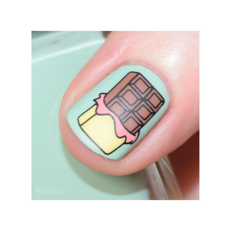 UberChic Beauty I Want Candy Stamping Plate