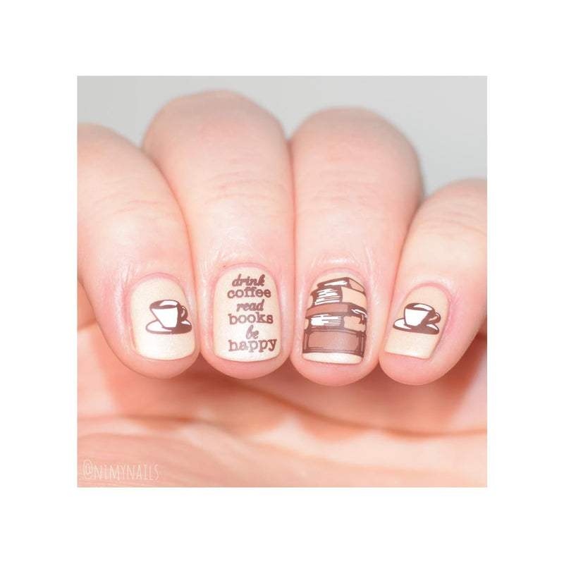 UberChic Beauty Just One More Chapter Stamping Plate