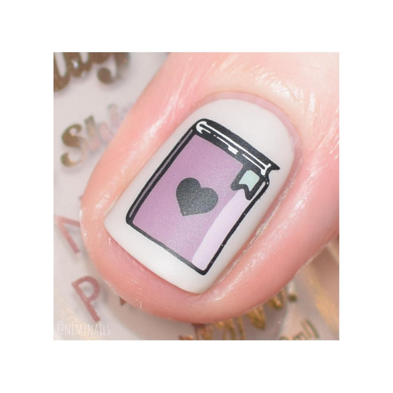 UberChic Beauty Just One More Chapter Stamping Plate