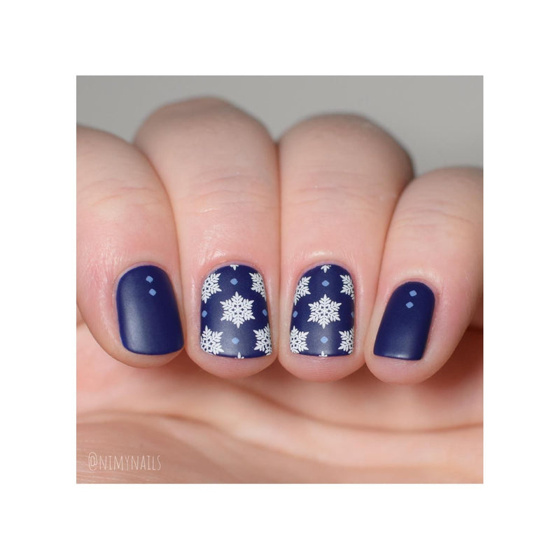 UberChic Beauty Let It Snow Stamping Plate