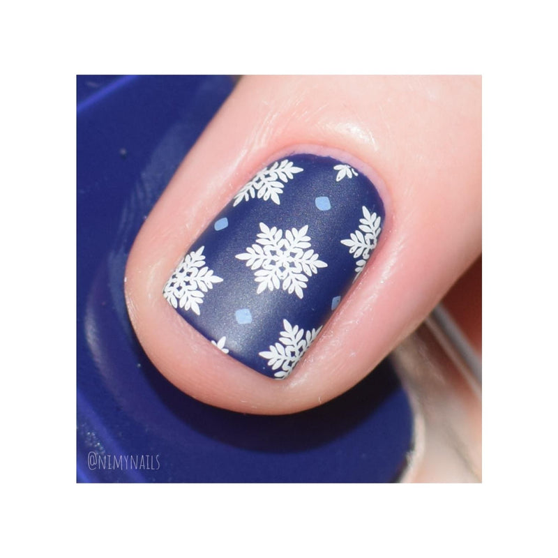 UberChic Beauty Let It Snow Stamping Plate