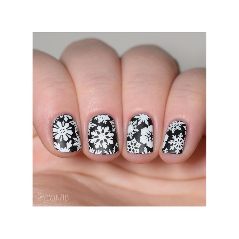 UberChic Beauty Let It Snow Stamping Plate