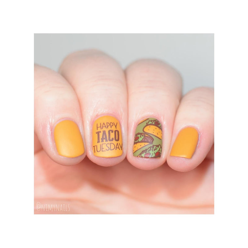 UberChic Beauty Let's Taco Bout It Stamping Plate