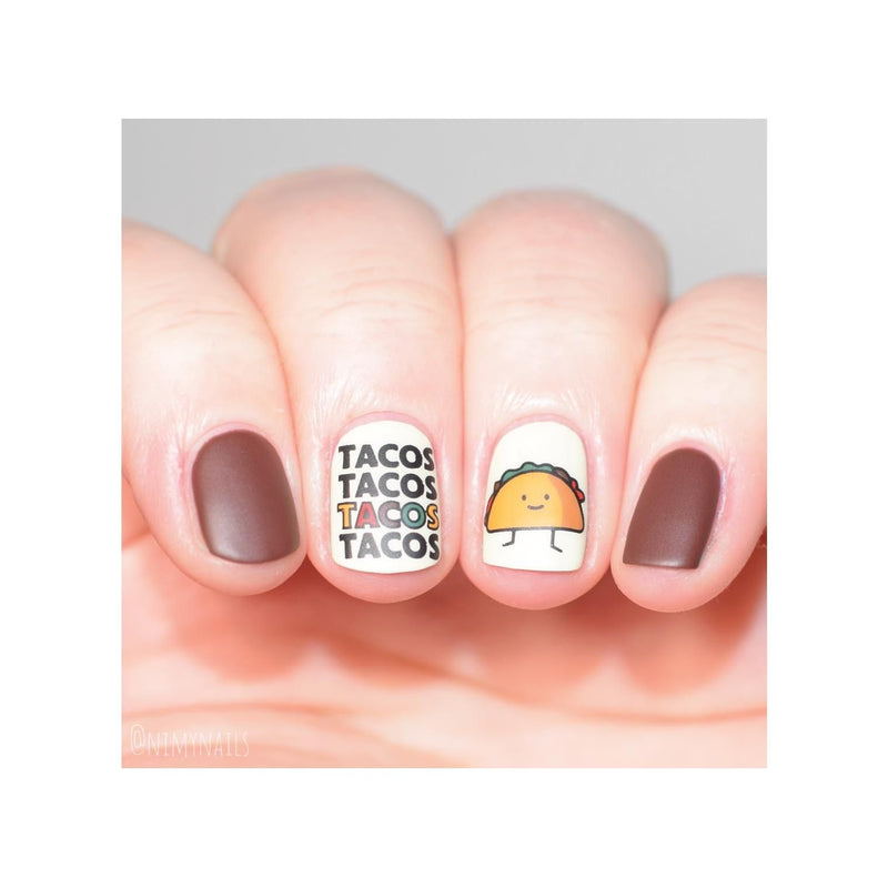 UberChic Beauty Let's Taco Bout It Stamping Plate