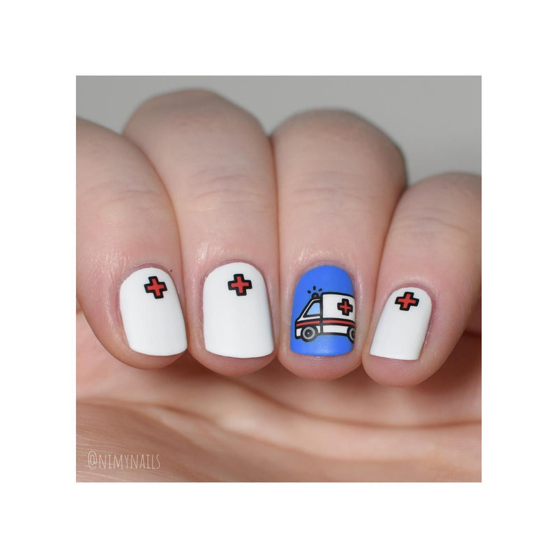 UberChic Beauty Medical Science Stamping Plate