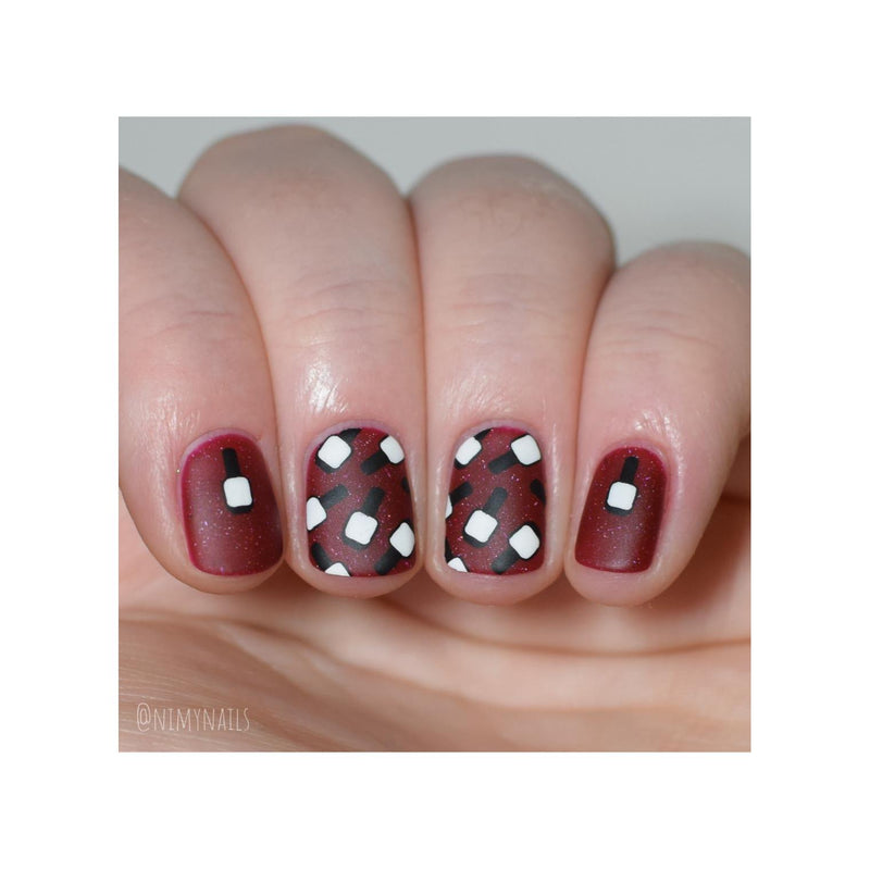 UberChic Beauty Nail Polish Is Life Stamping Plate