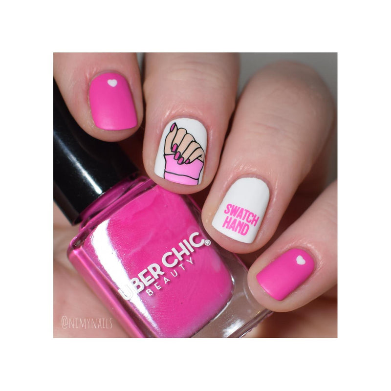 UberChic Beauty Nail Polish Is Life Stamping Plate