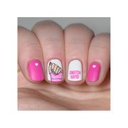 UberChic Beauty Nail Polish Is Life Stamping Plate