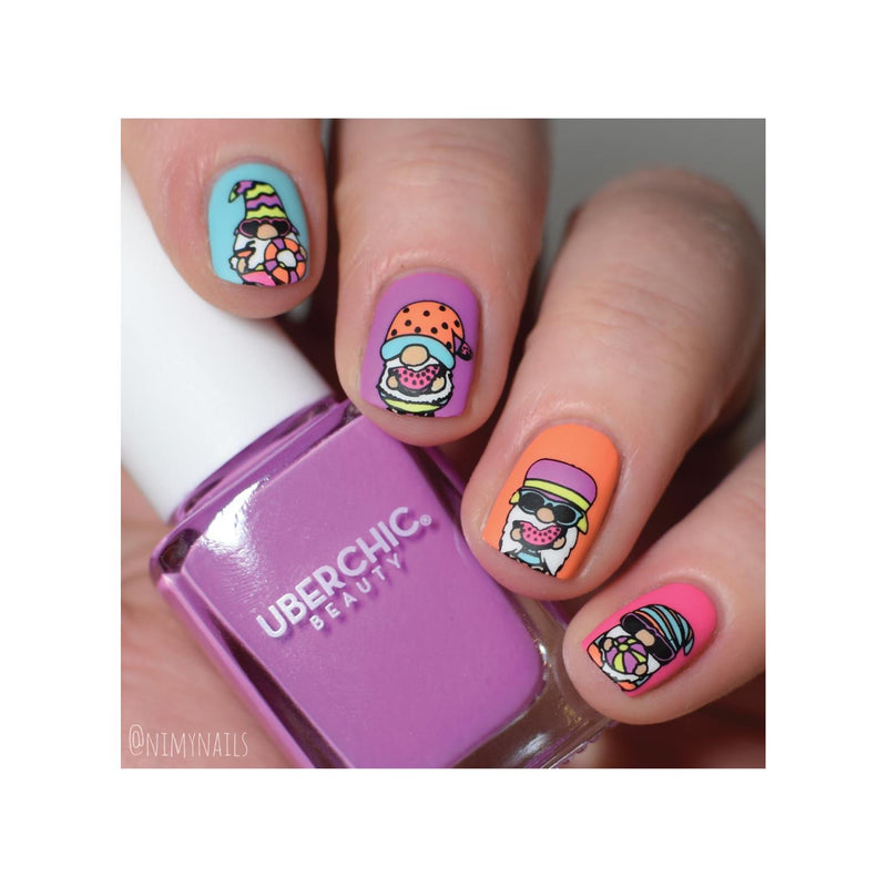 UberChic Beauty Seas The Day Stamping Plate