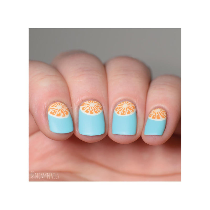 UberChic Beauty Seas The Day Stamping Plate