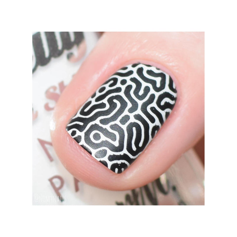 UberChic Beauty Simply Organic-02 Stamping Plate