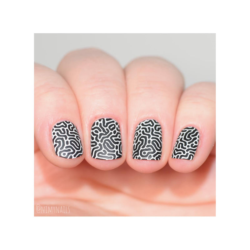 UberChic Beauty Simply Organic-02 Stamping Plate