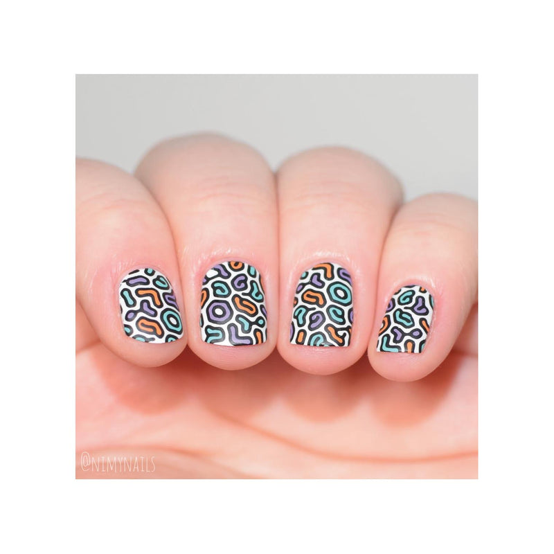 UberChic Beauty Simply Organic-02 Stamping Plate