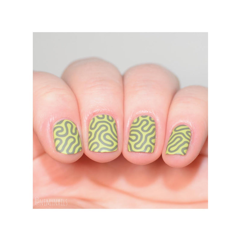UberChic Beauty Simply Organic-02 Stamping Plate