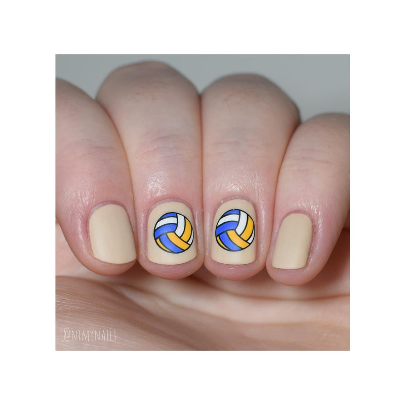 UberChic Beauty Volleyball Life Stamping Plate