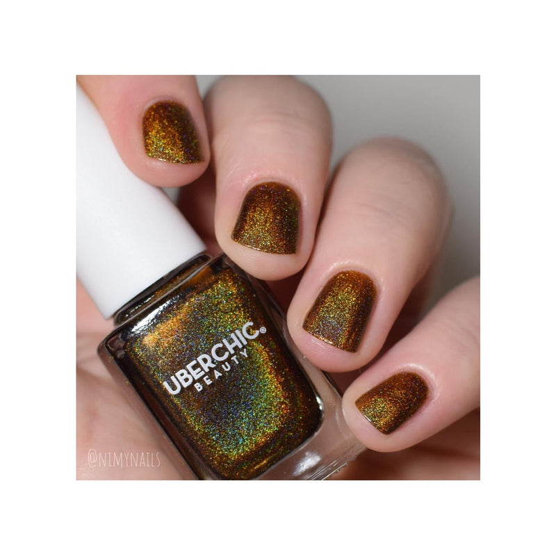 UberChic Beauty Who Spiked The Cocoa? - Holographic Polish Regular Polish