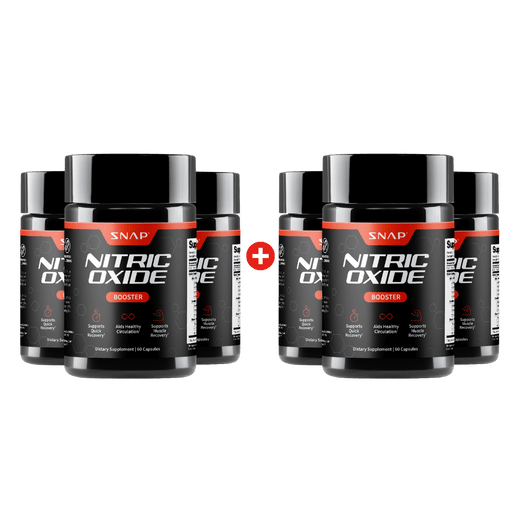 Snap Supplements Nitric Oxide Booster - Buy 3 Get 3 Free