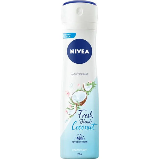 Nivea NIVEA Limited Edition Fresh Blends Coconut 48h Anti-Perspirant Spray 150ml Deodorant & Anti-Perspirant