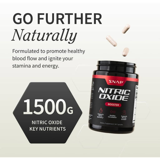 Snap Supplements Nitric Oxide Booster