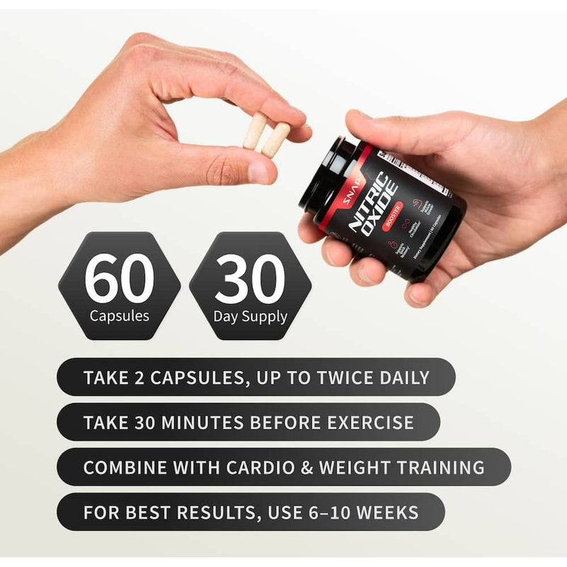 Snap Supplements Nitric Oxide Booster