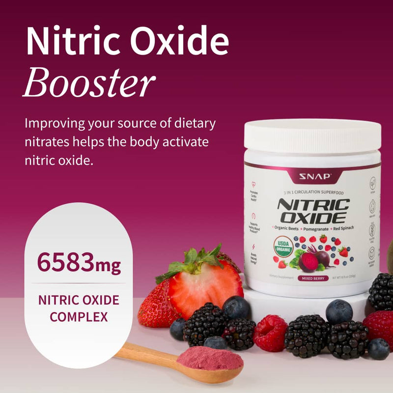 Snap Supplements Nitric Oxide Organic Beets - Buy 3, Get 2 FREE! hidden