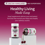 Snap Supplements Nitric Oxide Gummies - Cherry Flavor