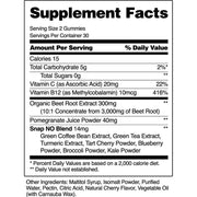 Snap Supplements Nitric Oxide Gummies - Cherry Flavor