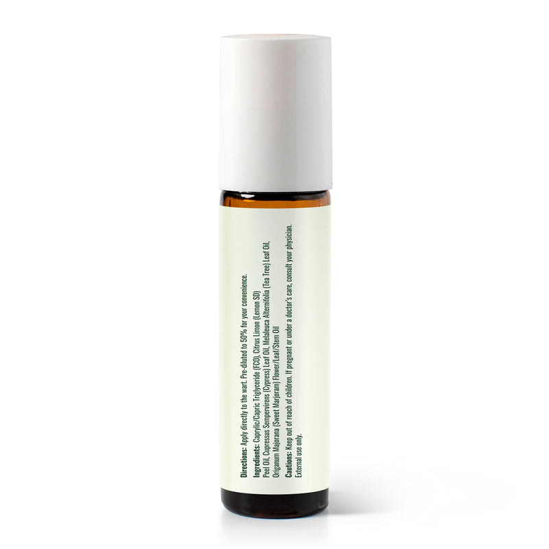 Plant Therapy No More Warts Essential Oil Pre-Diluted Roll-On Essential Oil White Smoke 10 mL