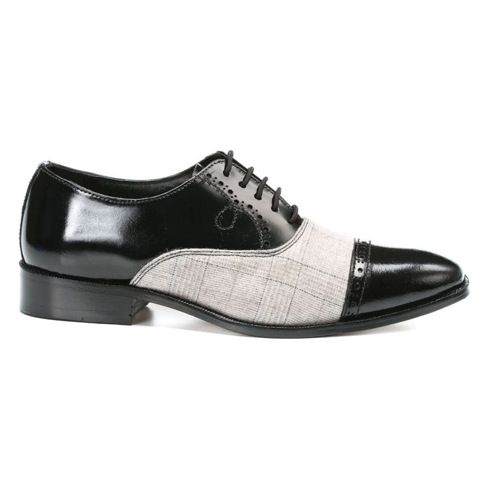 Nobel Leather Derby Style Dress Shoes