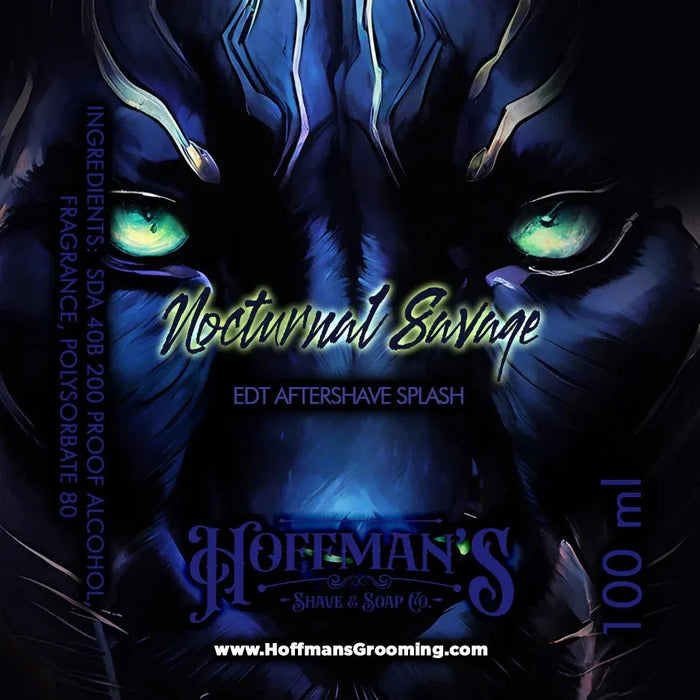 Hoffman's Shaving Co. Nocturnal Savage Aftershave Splash 100ml