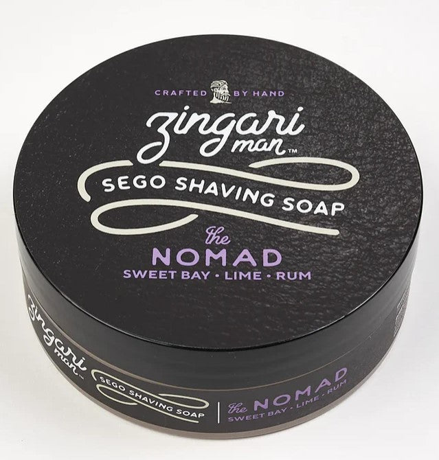 Zingari Man The Nomad Sego Shaving Soap 5 Oz