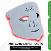 ZAQ Skin & Body Noor LED Light Therapy Mask – Red, Blue & Infrared | ZAQ