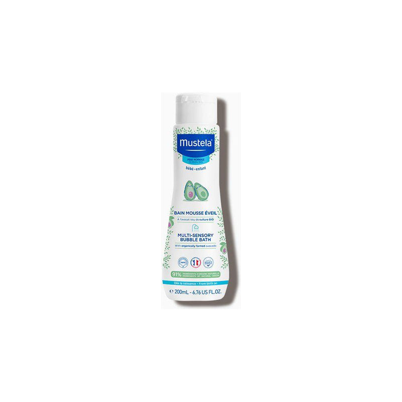 Mustela Mustela Baby Bubble Bath Multi-Sensory - 6.76 fl oz Baby Bubble Bath