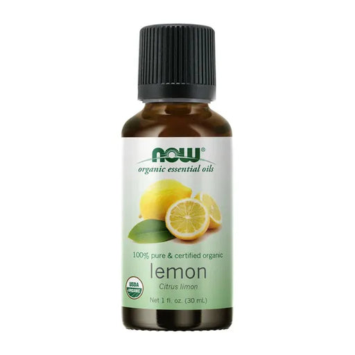 NOW NOW ESSENTIAL OILS LEMON OIL ORGANIC - 30ML Massage Oil