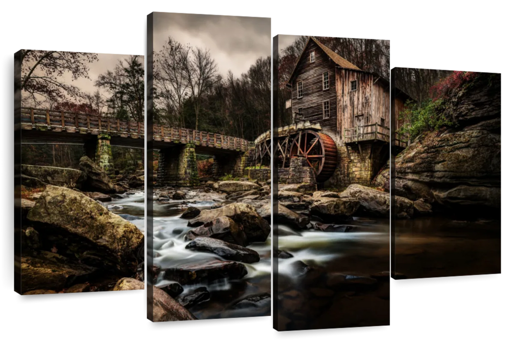 Grist Mill At Babcock Park Wall Art