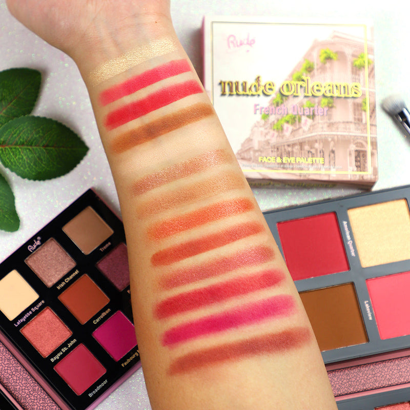 Rude Cosmetics Nude Orleans Face and Eye Palette Face Palettes