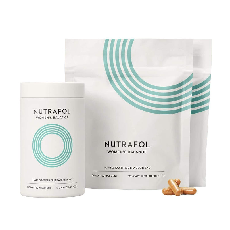 Nava Beauty Nutrafol Women's Balance Hair Growth Pack 3-Month Supply Lavender