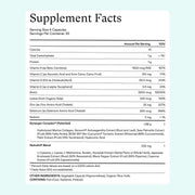 Nava Beauty Nutrafol Women's Hair Growth for Thicker, Stronger Hair 3-Month Supply White Smoke