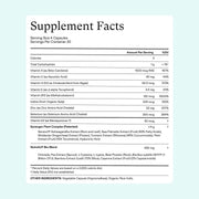 Nava Beauty Nutrafol Women's Vegan Hair Growth Supplement Pack 3-Month Supply White Smoke