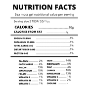 Nicko Kitchen Shop WholyTrinity Sea Moss Gel with Bladderwrack & Burdock Root 16oz Nutrition Gels & Chews