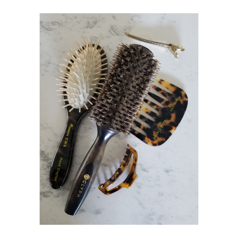 Creative Pro Hair Tools Hand Crafted Italian Made Paddle Hair Brush Hair Brush