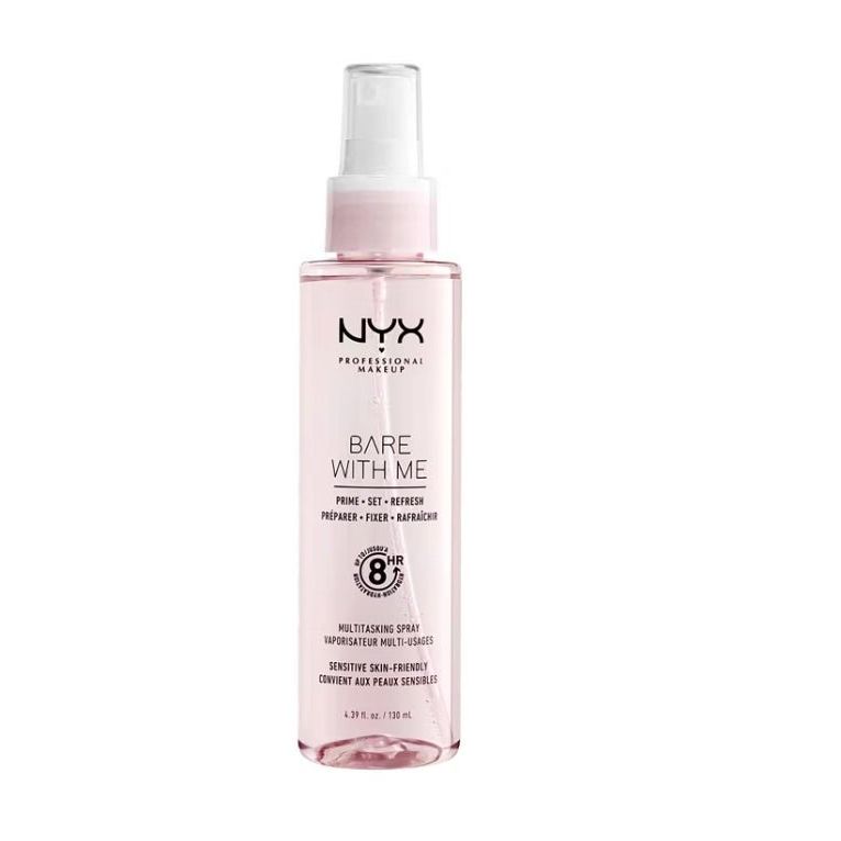 VIP Extensions NYX Professional Makeup Bare with Me Multitasking Setting Spray and Face Makeup Primer Cucumber