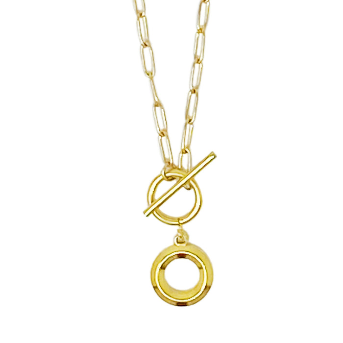 Modern Classic Initial Necklace