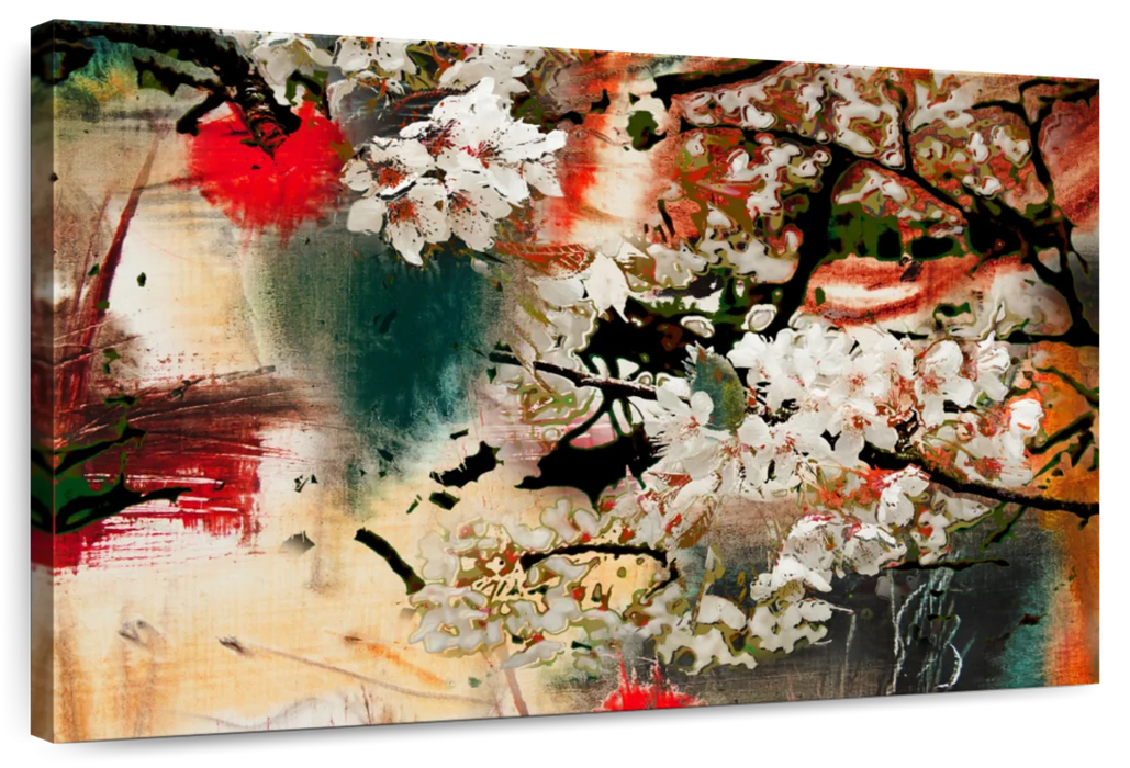 Japanese Flower Wall Art