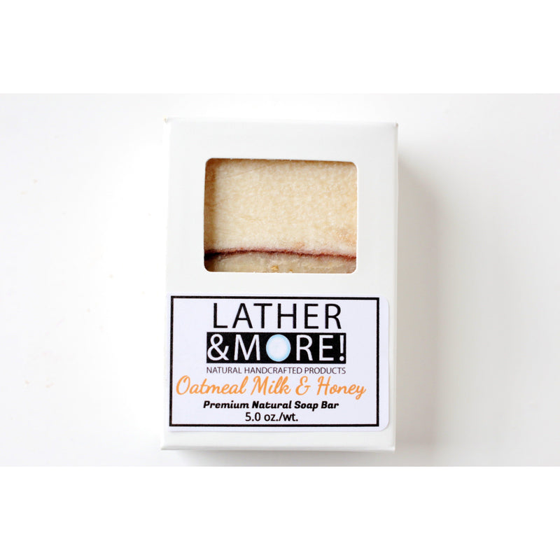 Lather and More! Oatmeal Milk and Honey Soap Soap Lavender